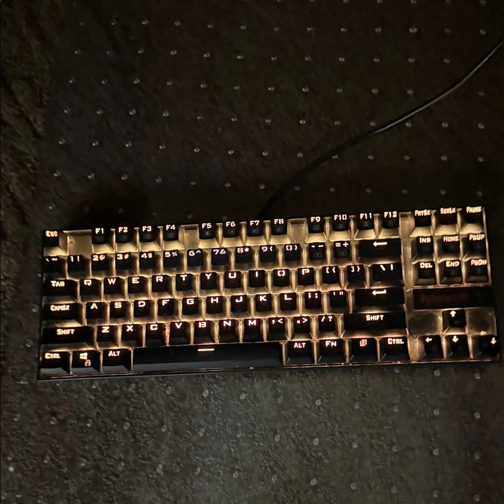 Backlit RedDragon Mechanical Keyboard